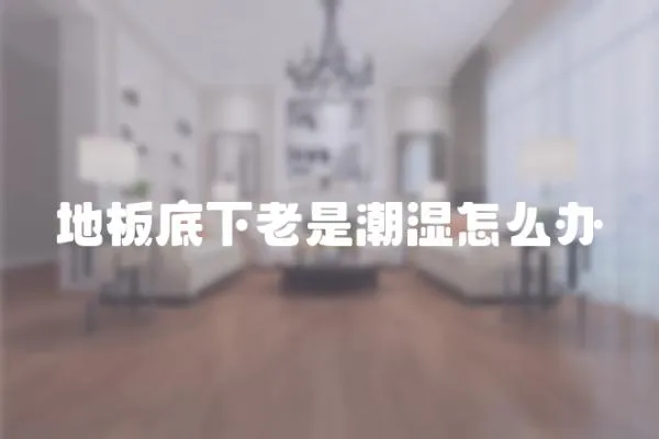 地板底下老是潮濕怎么辦