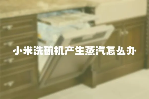 小米洗碗機(jī)產(chǎn)生蒸汽怎么辦