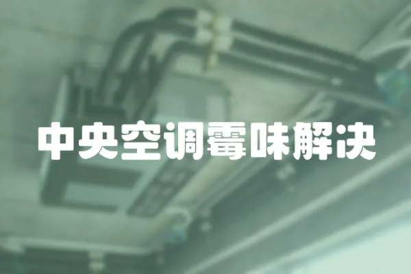 中央空調霉味解決