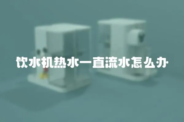 飲水機(jī)熱水一直流水怎么辦