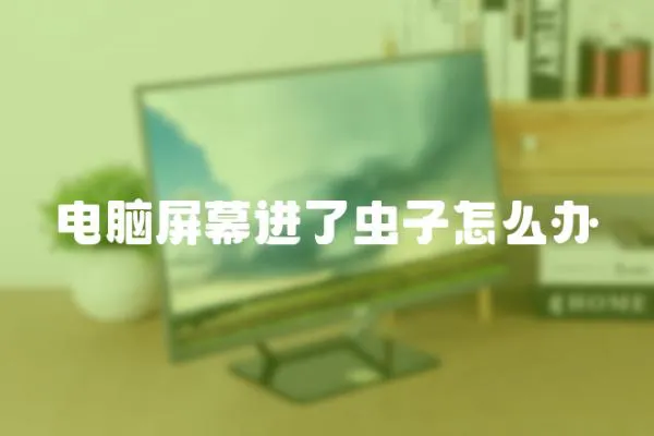 電腦屏幕進(jìn)了蟲(chóng)子怎么辦