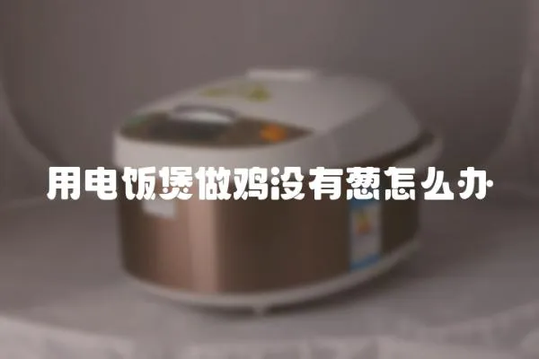 用電飯煲做雞沒有蔥怎么辦