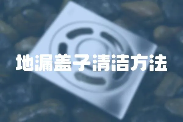 地漏蓋子清潔方法