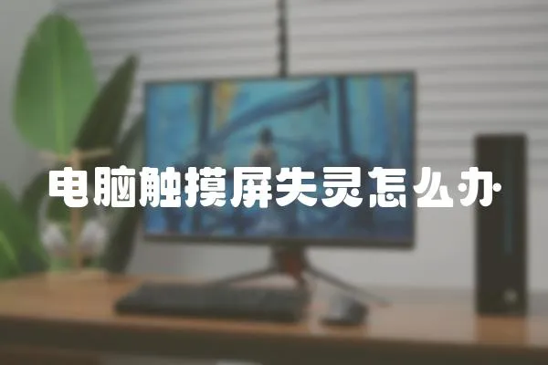 電腦觸摸屏失靈怎么辦