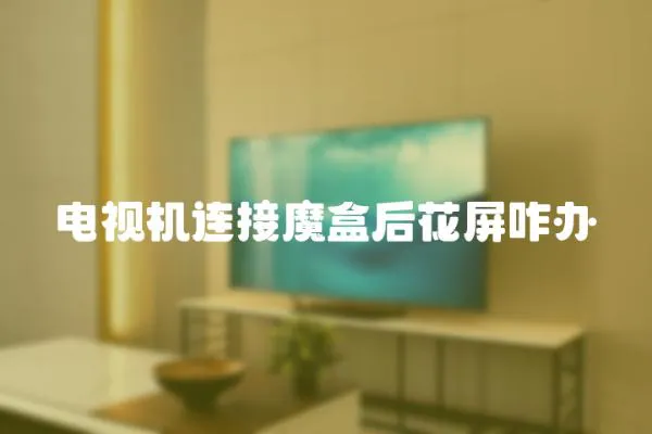 電視機連接魔盒后花屏咋辦