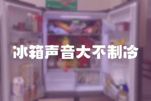 冰箱聲音大不制冷
