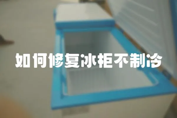如何修復冰柜不制冷
