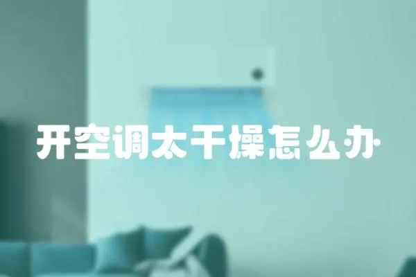 開空調太干燥怎么辦