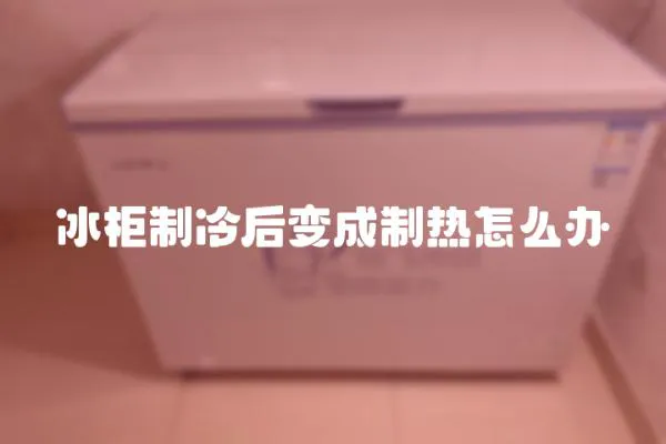 冰柜制冷后變成制熱怎么辦