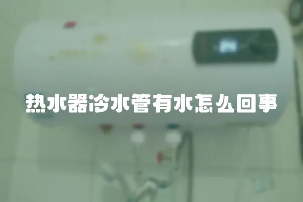 熱水器冷水管有水怎么回事
