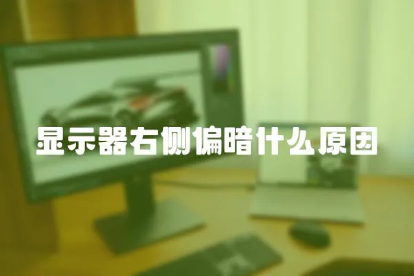 顯示器右側偏暗什么原因