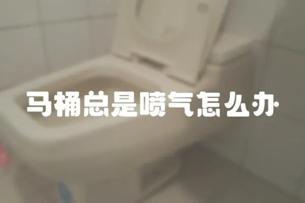 馬桶總是噴氣怎么辦