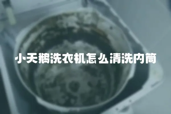 小天鵝洗衣機(jī)怎么清洗內(nèi)筒