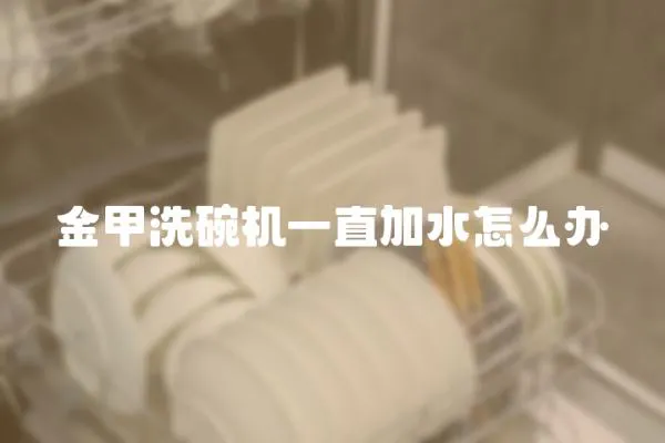 金甲洗碗機一直加水怎么辦
