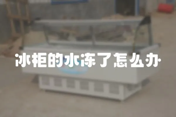冰柜的水凍了怎么辦