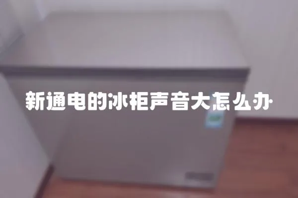 新通電的冰柜聲音大怎么辦