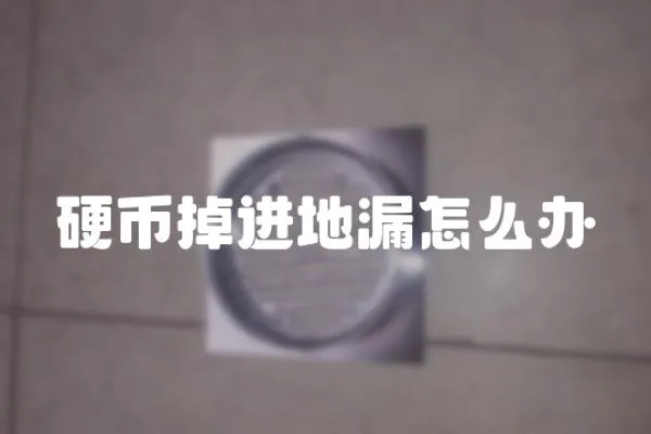 硬幣掉進地漏怎么辦