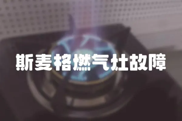斯麥格燃氣灶故障