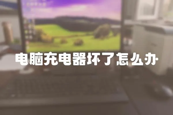 電腦充電器壞了怎么辦