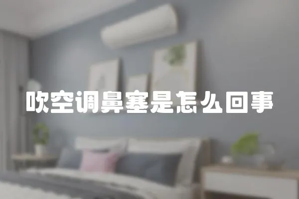 吹空調鼻塞是怎么回事