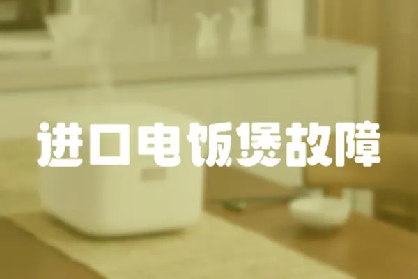進口電飯煲故障