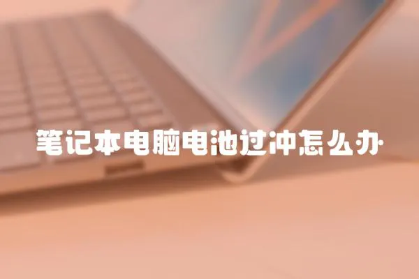 筆記本電腦電池過沖怎么辦