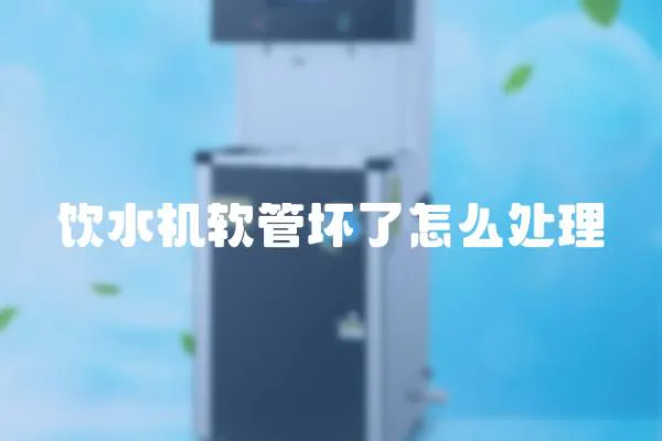 飲水機(jī)軟管壞了怎么處理