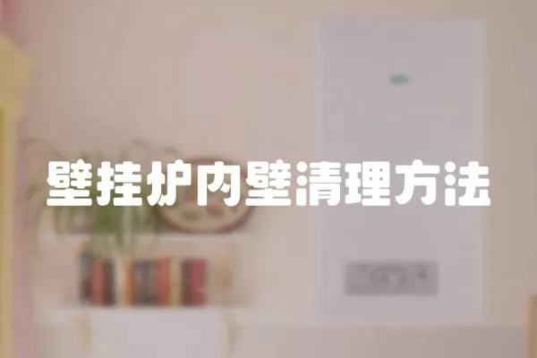 壁掛爐內(nèi)壁清理方法
