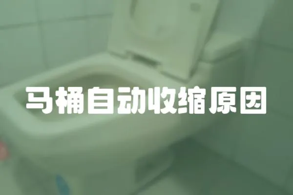 馬桶自動收縮原因