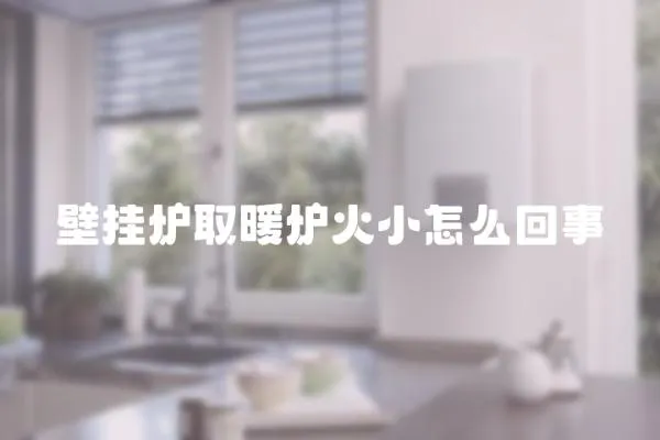 壁掛爐取暖爐火小怎么回事