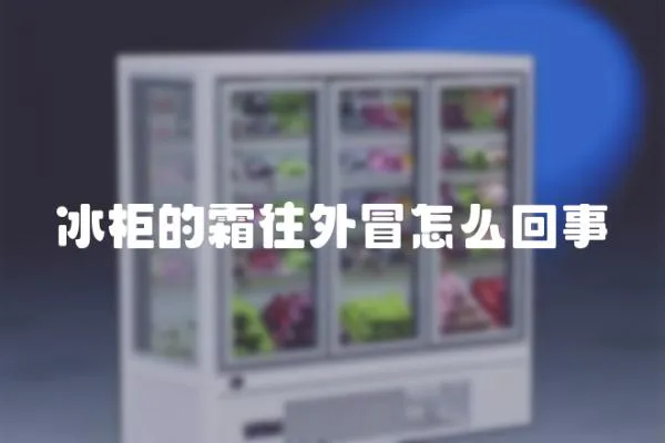 冰柜的霜往外冒怎么回事
