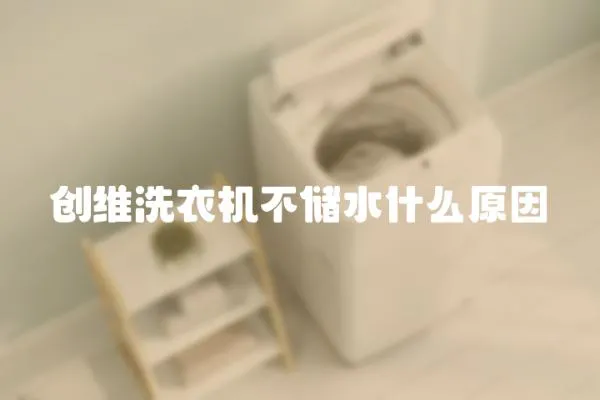 創維洗衣機不儲水什么原因