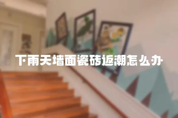 下雨天墻面瓷磚返潮怎么辦