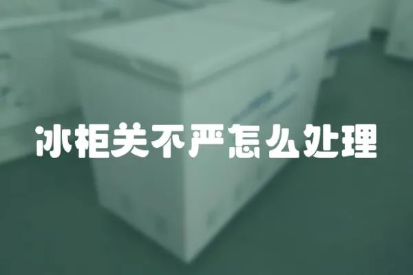 冰柜關(guān)不嚴怎么處理