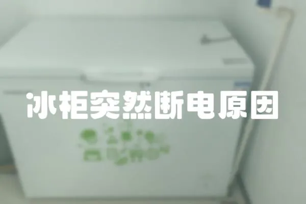 冰柜突然斷電原因