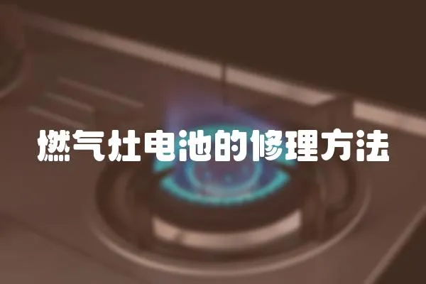 燃?xì)庠铍姵氐男蘩矸椒?></a></div>
                    <div   id=