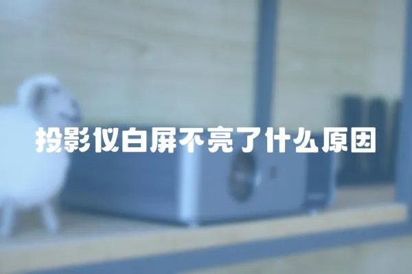 投影儀白屏不亮了什么原因
