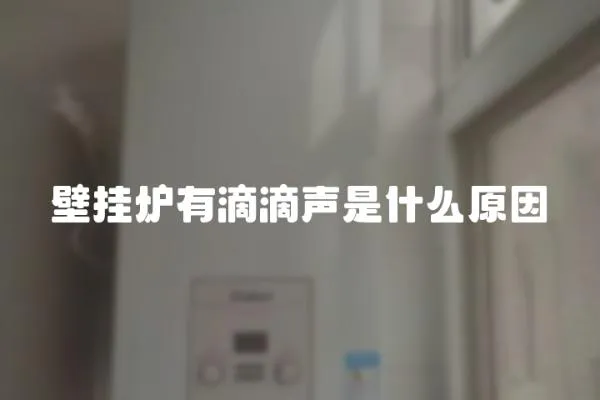 壁掛爐有滴滴聲是什么原因