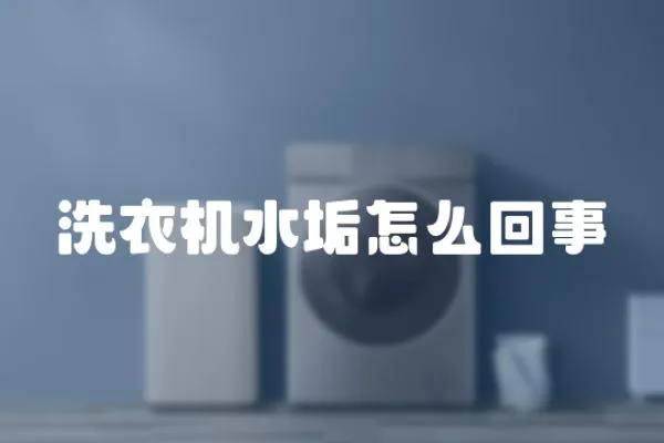 洗衣機(jī)水垢怎么回事