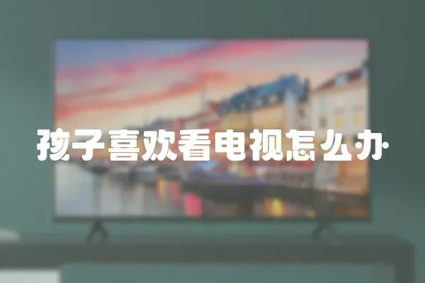 孩子喜歡看電視怎么辦