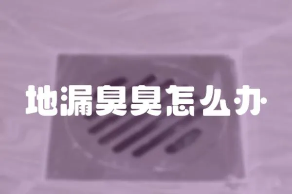 地漏臭臭怎么辦