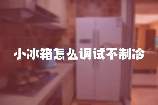 小冰箱怎么調(diào)試不制冷