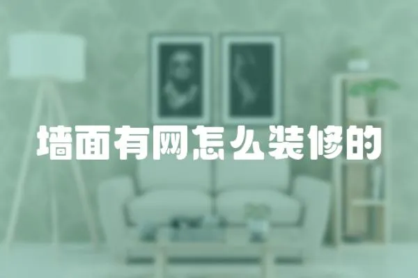 墻面有網怎么裝修的