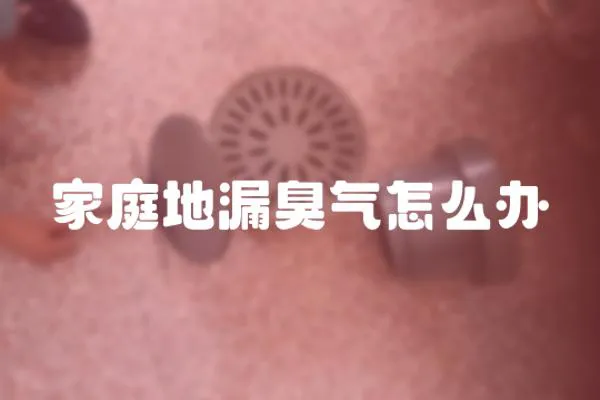 家庭地漏臭氣怎么辦