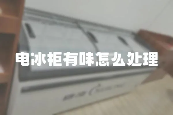 電冰柜有味怎么處理