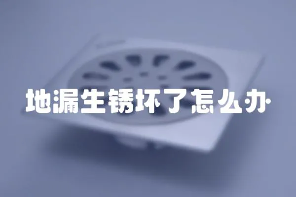 地漏生銹壞了怎么辦