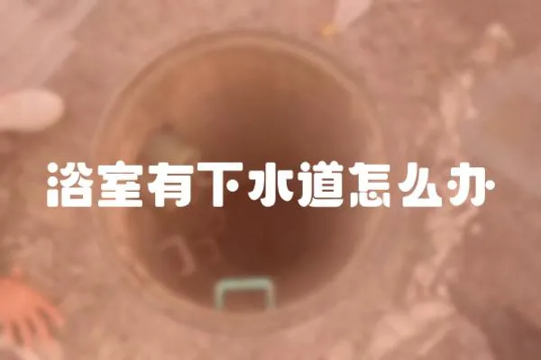 浴室有下水道怎么辦