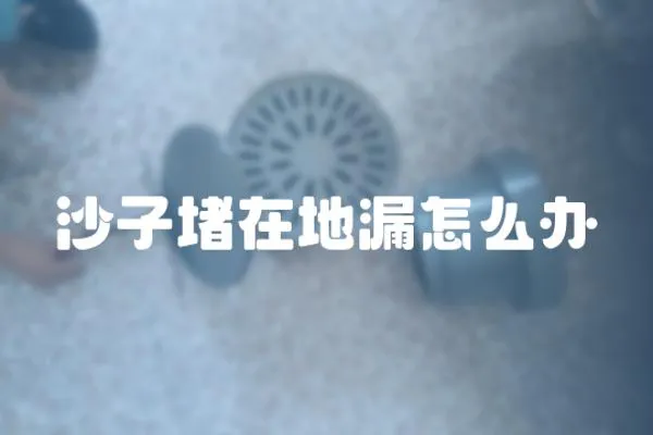 沙子堵在地漏怎么辦