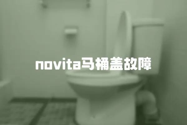novita馬桶蓋故障