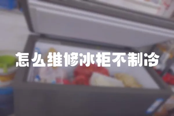 怎么維修冰柜不制冷
